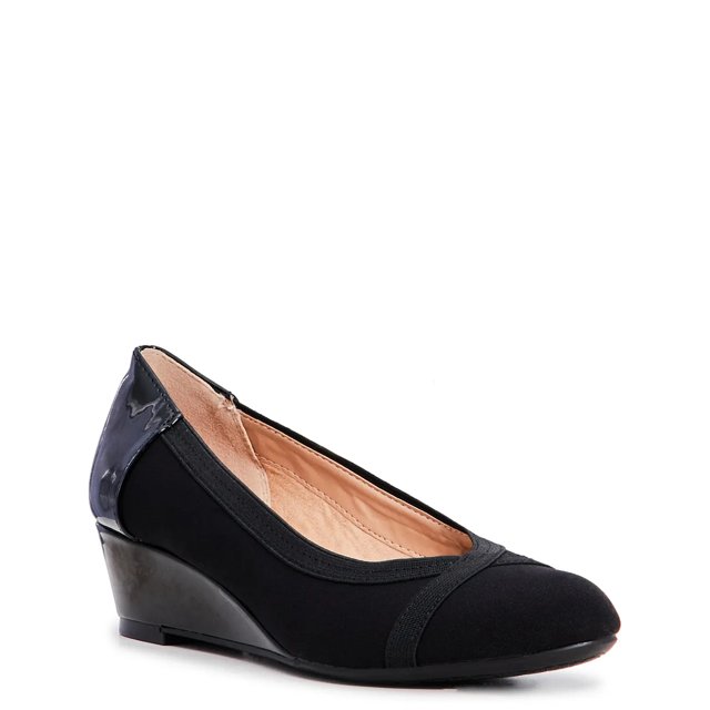 Kelly Katie Sabeni Wedge Pump Black 9.5