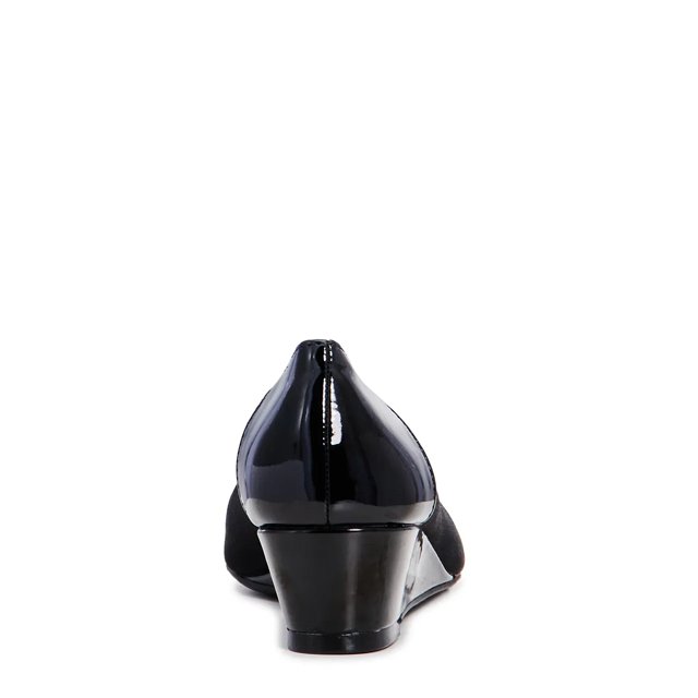 Kelly Katie Sabeni Wedge Pump Black 6