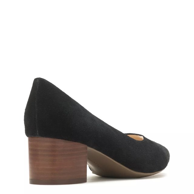 Dsw black suede pumps online