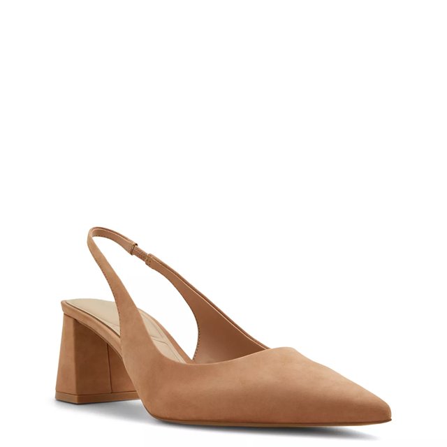 Aldo Women s Uliana Slingback Pump in Brown Leather Size 11 Medium