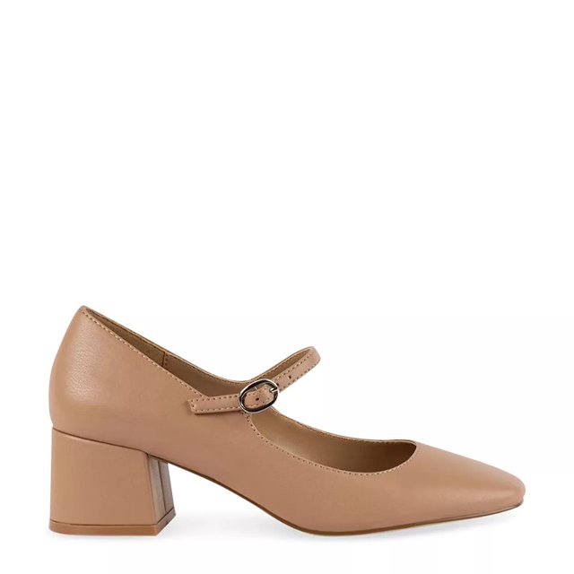 Steve madden block heel nude cheap