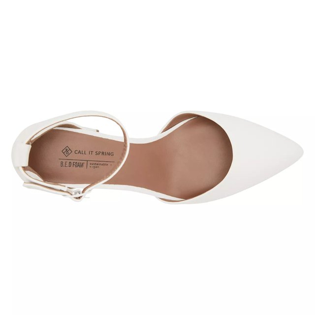 Call it shop spring white heels
