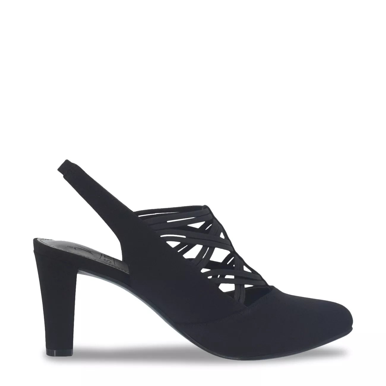 Impo stretch black store heels