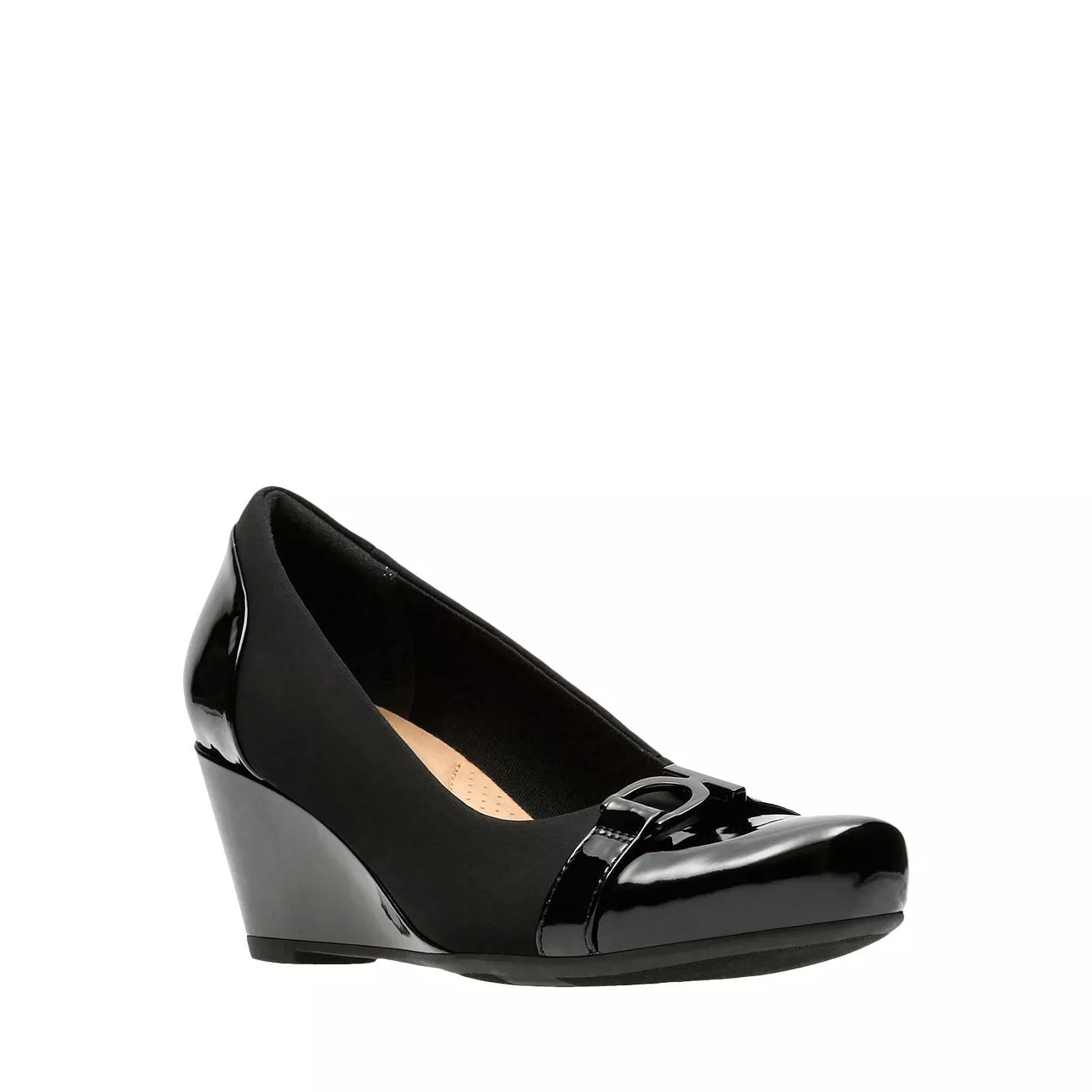clarks poppy wedge