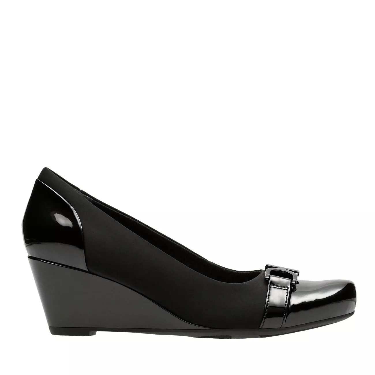 clarks poppy wedge