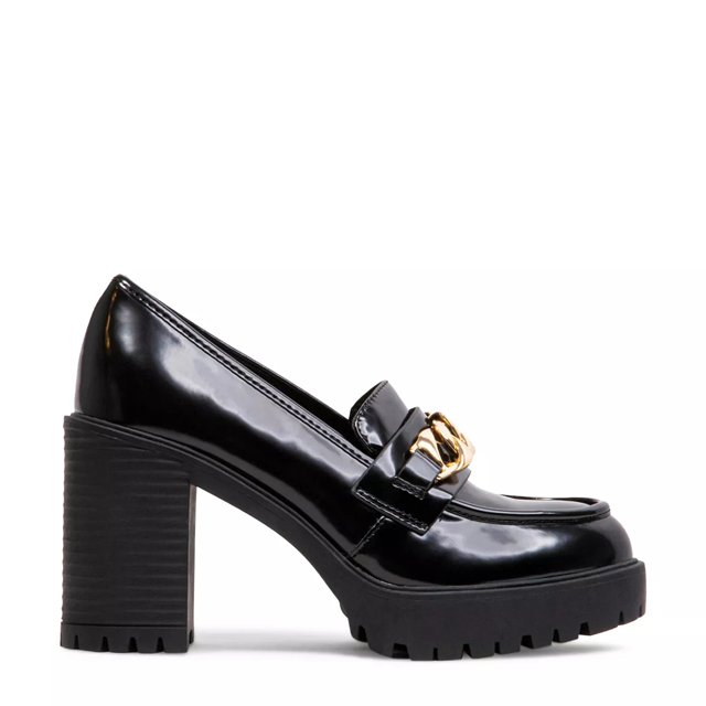 steve madden nakos heeled loafer