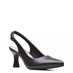 Black Leather Pumps -  Canada