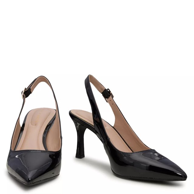 Low heel slingback pumps store
