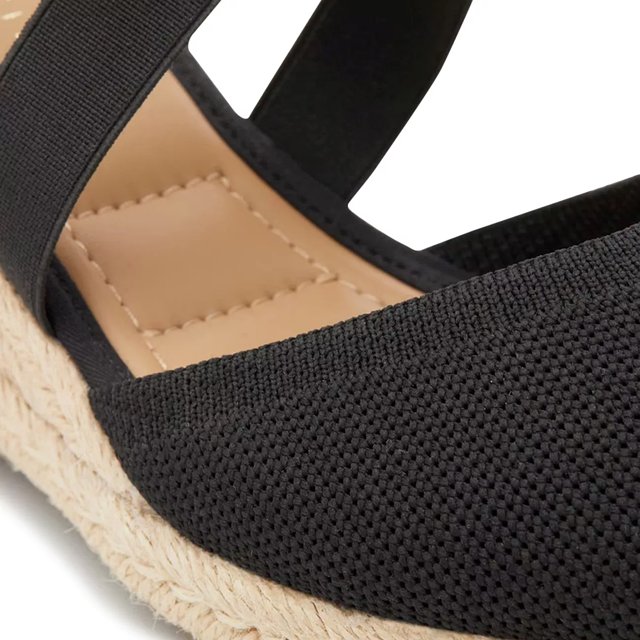Black espadrilles dsw sales