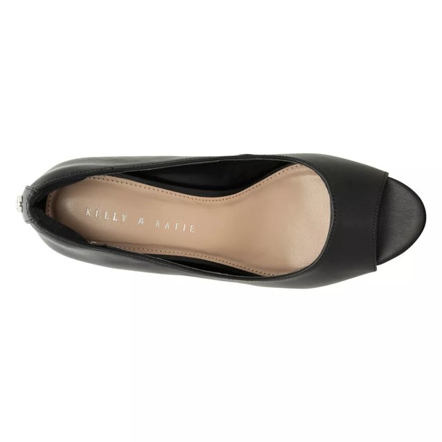 Peep toe flats wide width discount