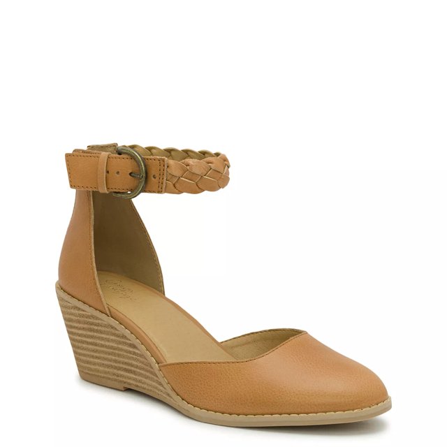 Dsw tan outlet wedges