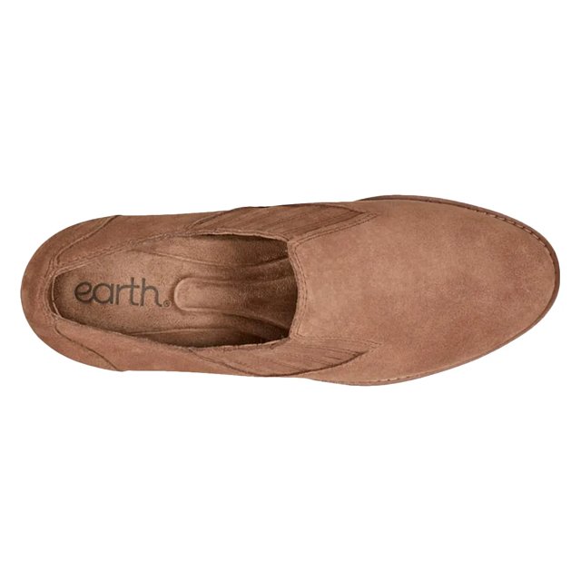 Earth Origins Women s Jalin Bootie in Cognac Suede Size 8.5 Medium