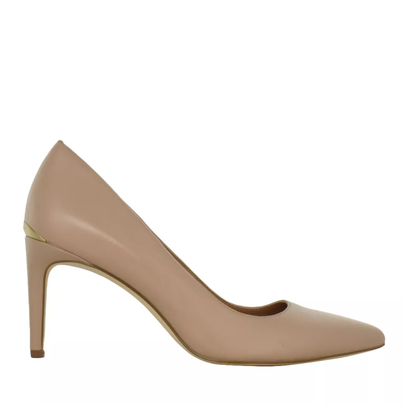 calvin klein kirsten pump gold