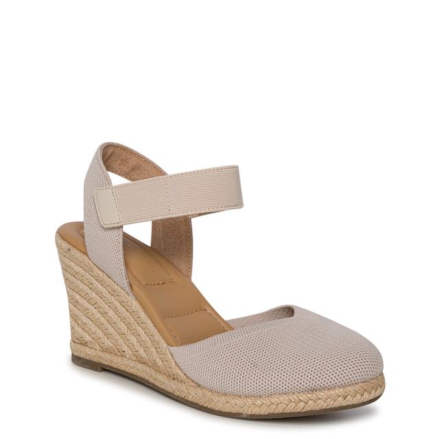 Kelly & Katie Banner Espadrille Wedge Sandal | The Shoe Company