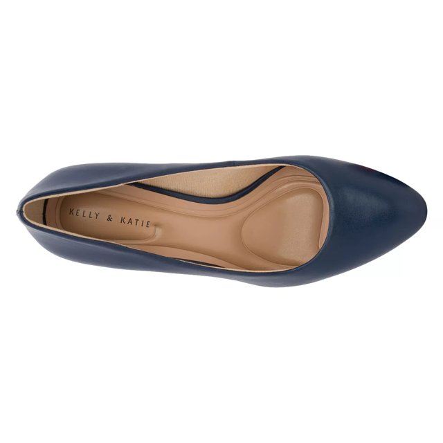 Kelly Katie Women s Genna Pump in Navy Blue Size 9.5 Medium