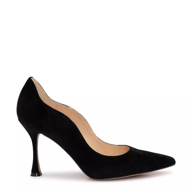 Vince camuto black suede pumps online