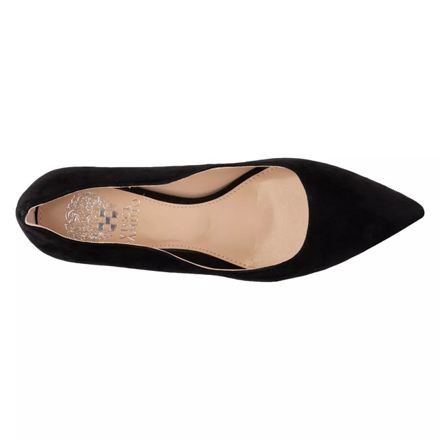 Vince camuto cheap black suede pumps
