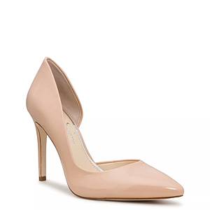 Cream colored clearance pumps