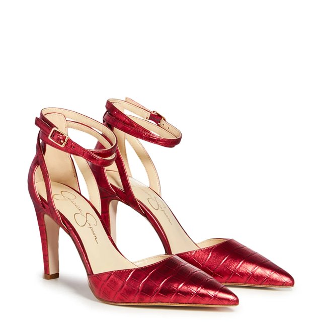 Jessica simpson red pumps online