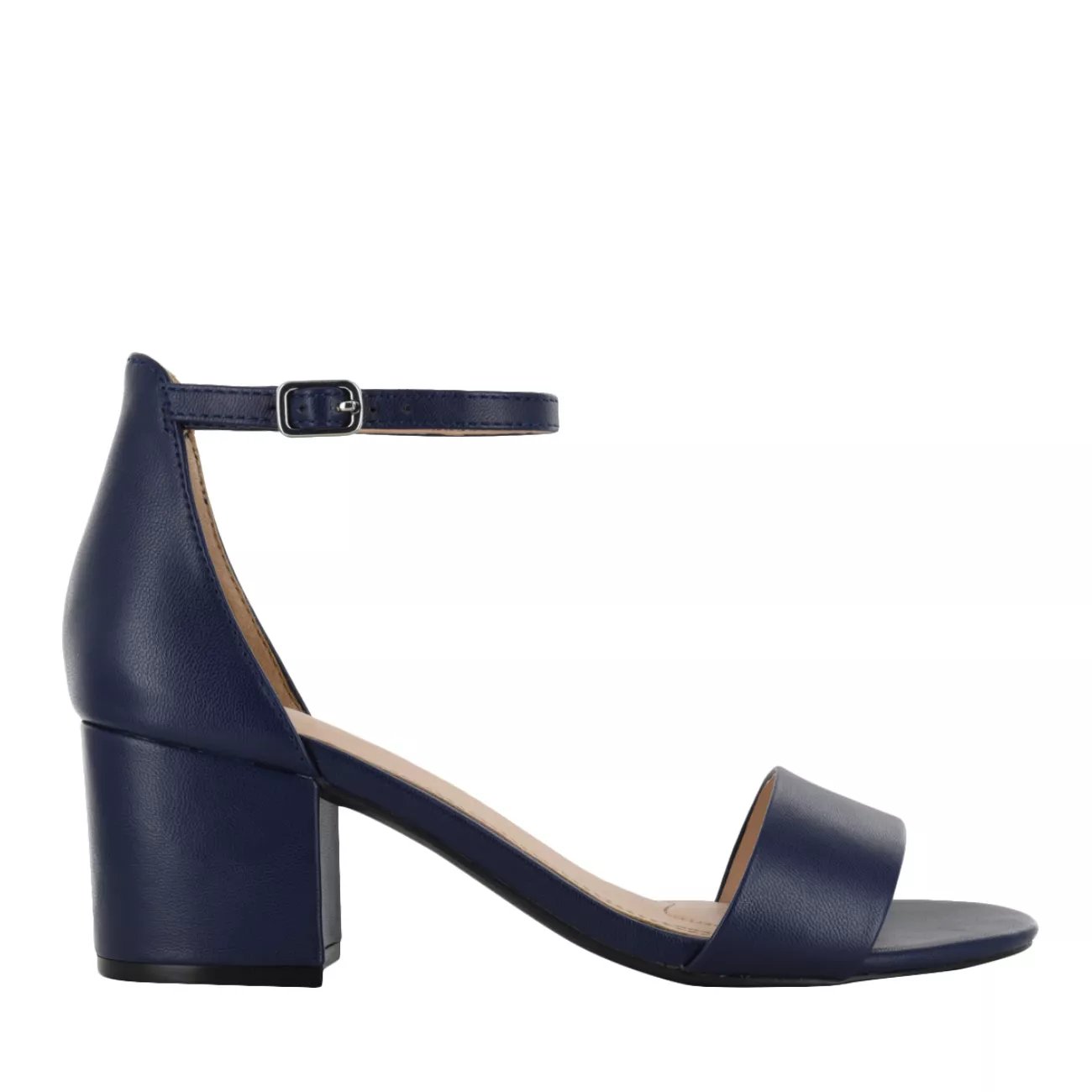 red block heels dsw
