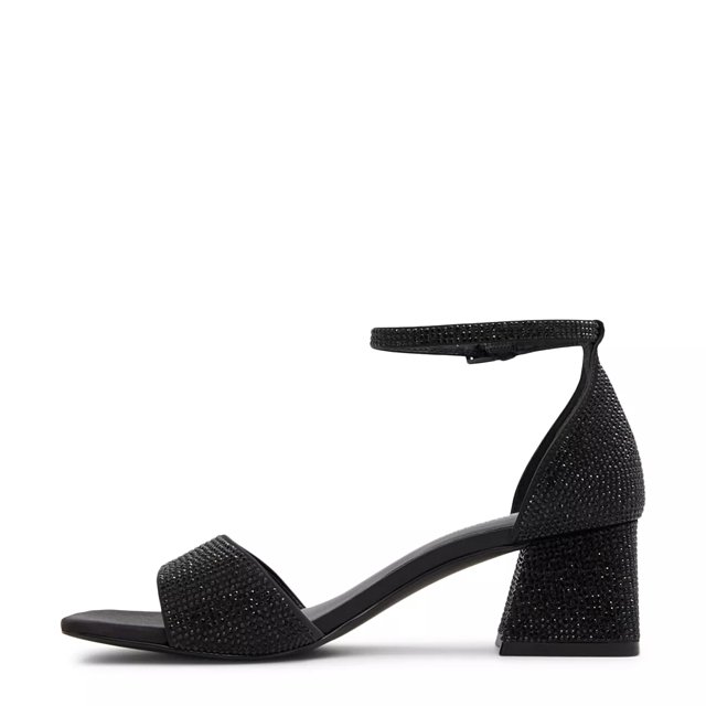 Dsw black sandal heels deals