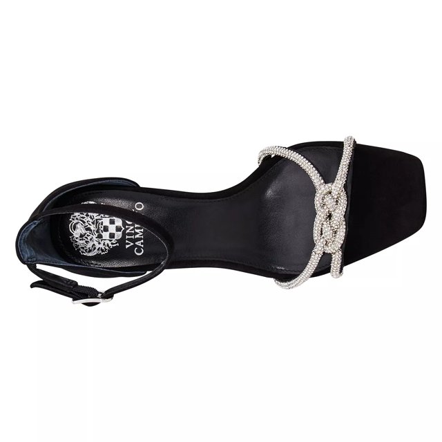 Black evening sandals online