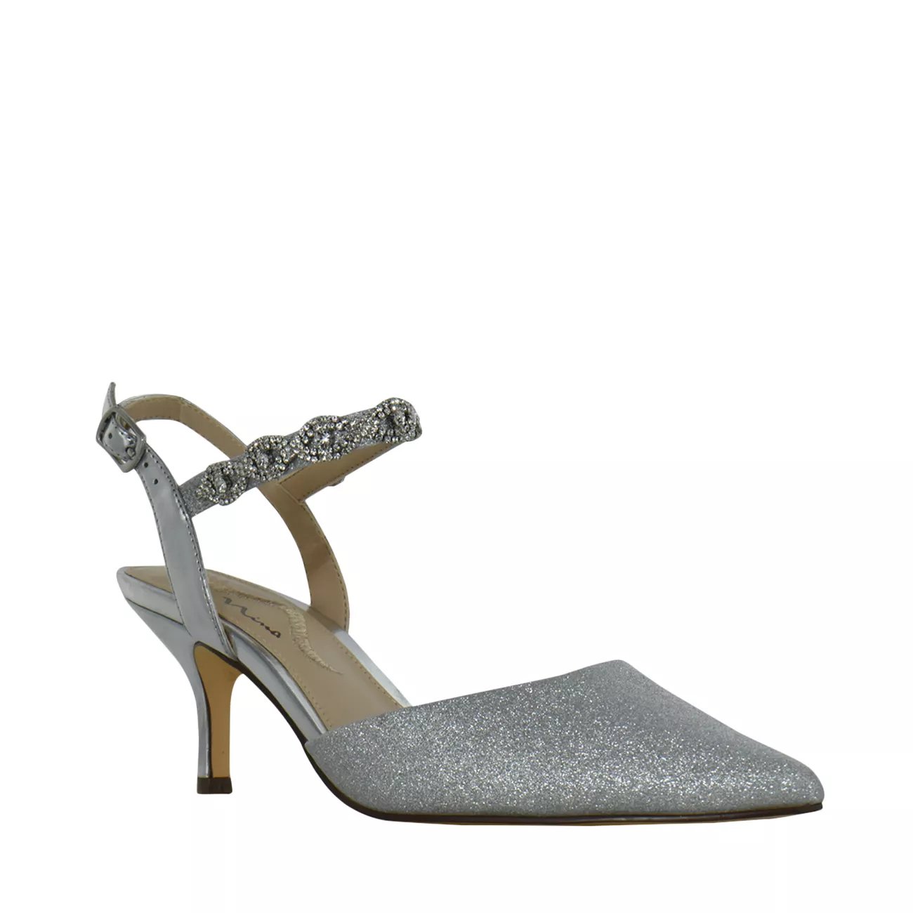 nina beronia pump silver