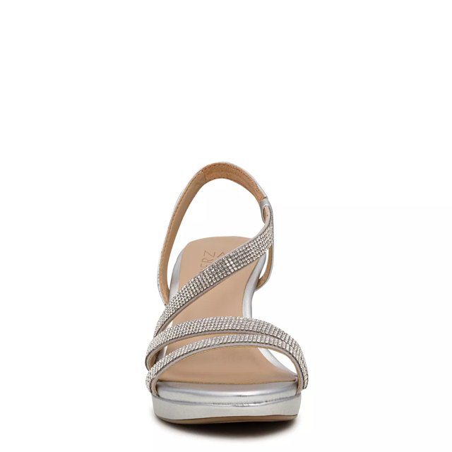 Naturalizer sandals silver on sale