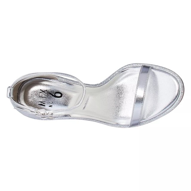 Dsw silver flat sandals store