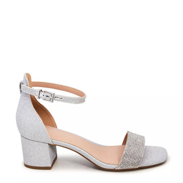 Wide width evening sandals top