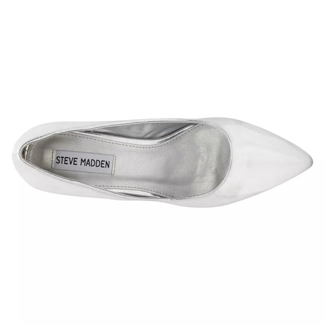 Steve madden silver pumps shop