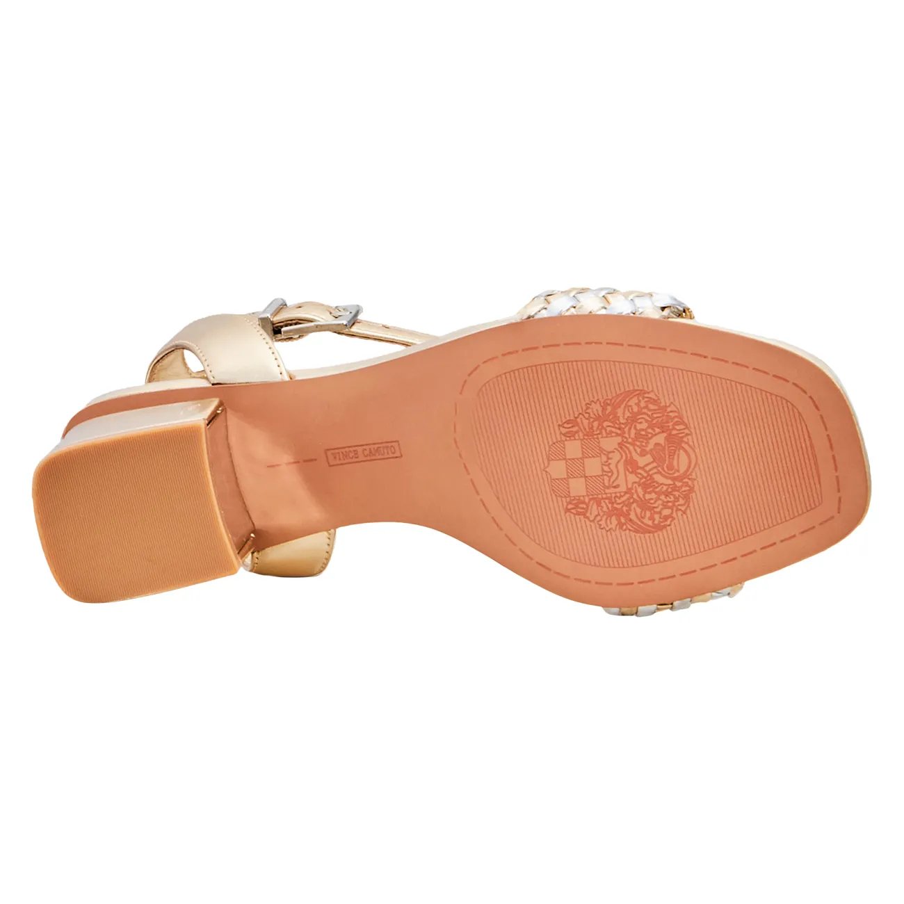 Women's Block Heel Woven Sandal