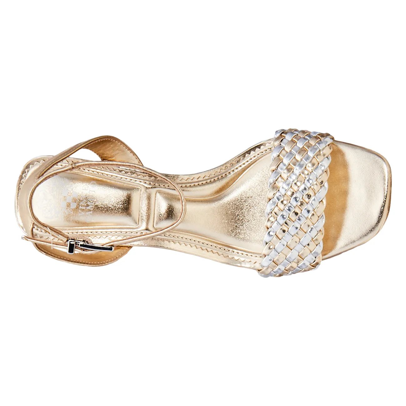 Women's Block Heel Woven Sandal