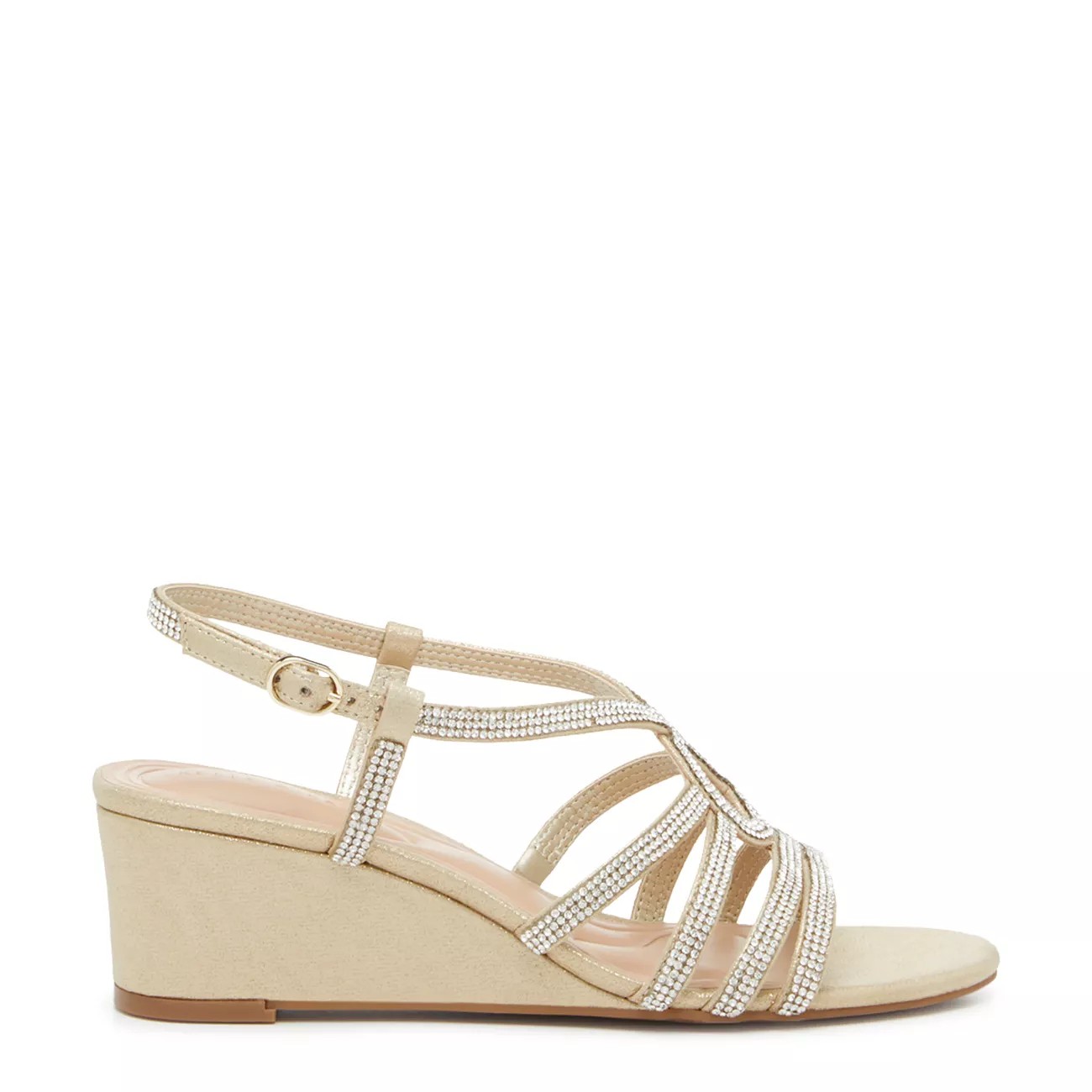 Kelly & Katie Tyssie Wedge Wide Width Sandal | The Shoe Company