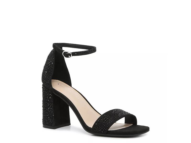 Macy's black hot sale sandals heels