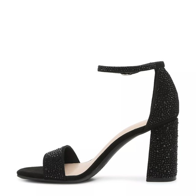 Kelly Katie Women s Caital X Wide Width Sandal in Black Size 10