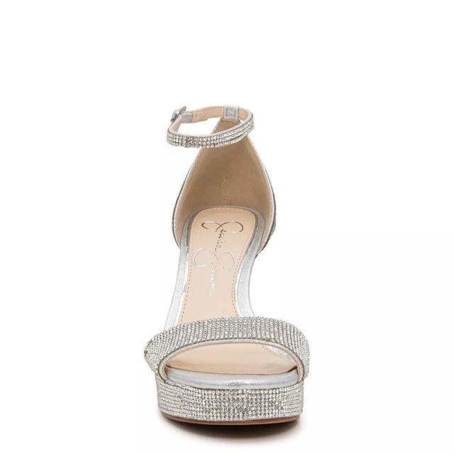 Jessica simpson silver sparkly heels shop