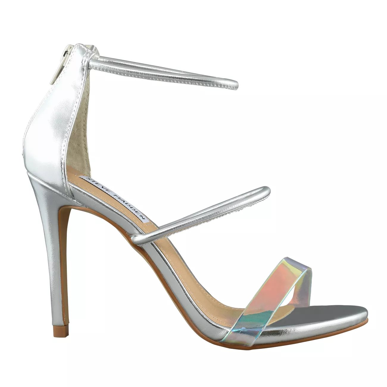 steve madden iridescent sandal