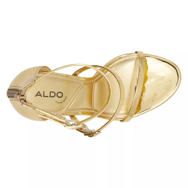 Gold evening sandals hot sale