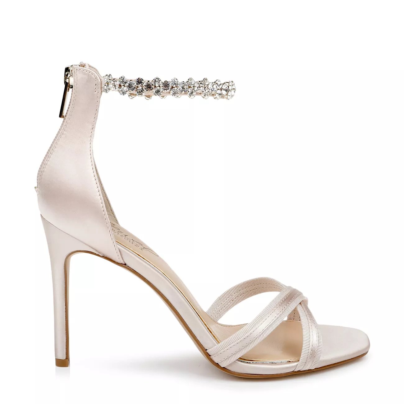 Gisele sandal jewel hot sale badgley mischka