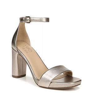 Dsw silver block heels sale