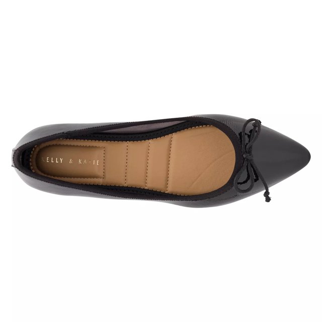 Kelly and katie black flats hotsell