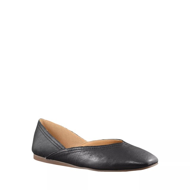 Lucky black ballet flats online