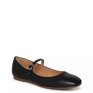 NWOT Lucky Brand 'Ameena 2' black leather flats 8.5 women