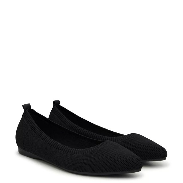 Black flat shoes near me top