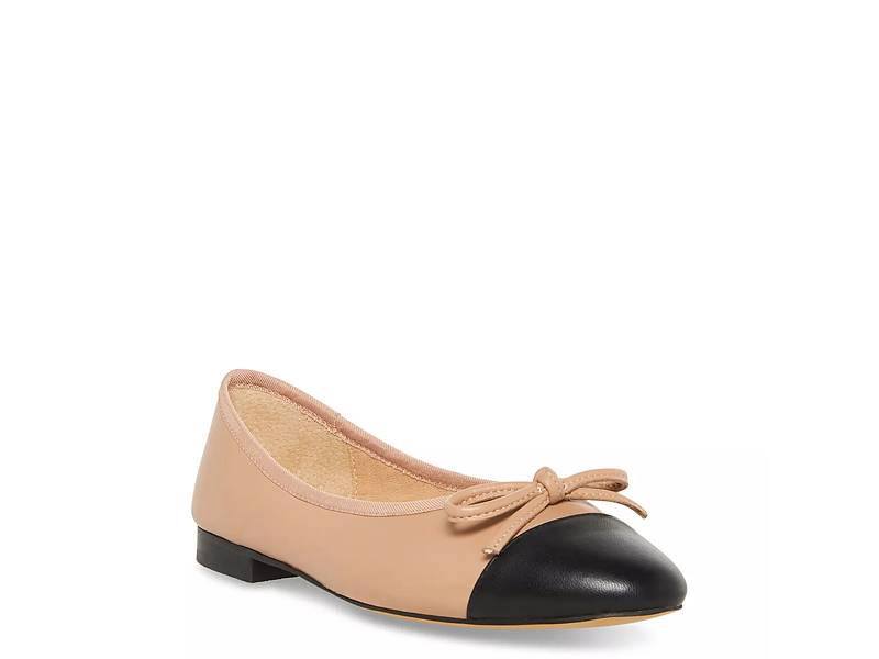 NWOT Lucky Brand 'Ameena 2' black leather flats 8.5 women