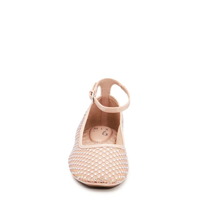 Mix No. 6 Women s Belleena Ballet Flat in Dark Blush Size 9 Medium