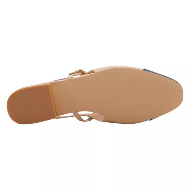 Aldo Women s Sadey Flat in Beige Leather Size 7.5 Medium