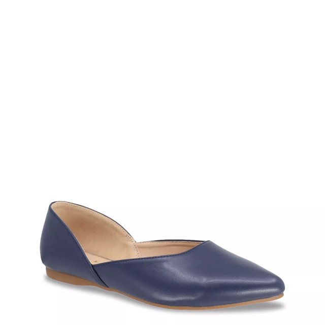 Dsw leather flats discount