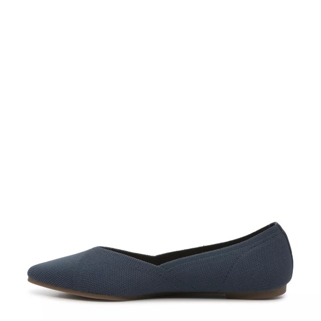Navy and white flat clearance shoes